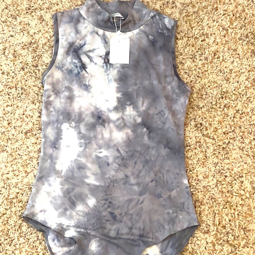 Mango Pop Tie Dye Sleeveless Bodysuits